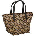 ゲラルディーニ GHERARDINI バッグ ハンドバッグ トートバッグ 手提げ GHB0106 レディース TOFFEE ベージュ+ダークブラウン