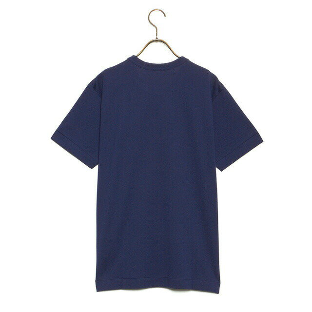 コムデギャルソン COMME des GARCONS Tシャツ メンズ PLAY LOGO T-SHIRT プレイロゴ 半袖 AZ T176 051 NAVY×WHITE ネイビー×ホワイトロゴ