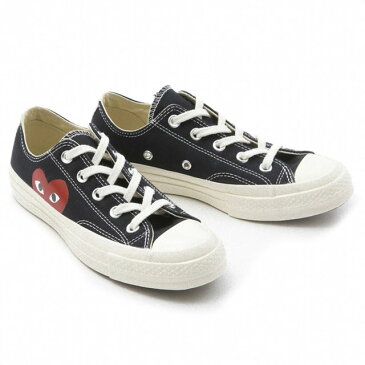 コムデギャルソン COMME des GARCONS AZ-K111 コンバースコラボスニーカー PLAY×Converse Chuck Taylor All Star ブラック×ホワイト BLACK×WHITE メンズ レディース ユニセックス スニーカーコンバース Play ハート レディース メンス ローカット オールスター キャンバス