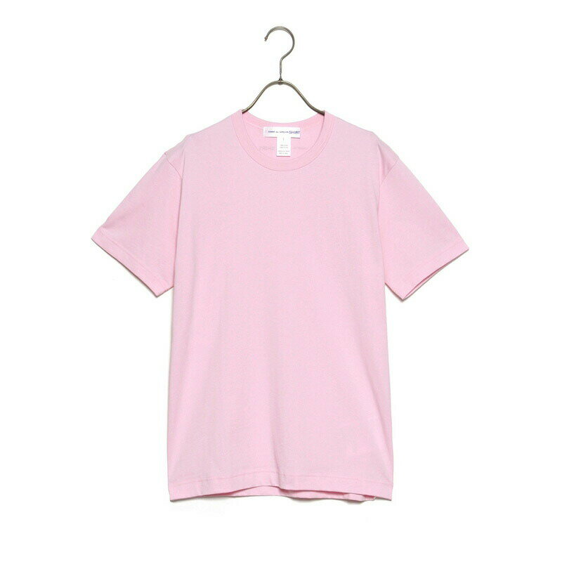 コムデギャルソン COMME des GARCONS SHIRT 半袖 Tシャツ S26107 SHIRT ROUND NECK TEE メンズ ピンク トップス ショートスリーブ ロゴ 新品