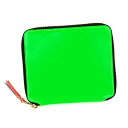 コムデギャルソン COMME des GARCONS 財布 二つ折り財布 ラウンドファスナー SA2100SF SUPER FLUO スーパーフロー GREEN...