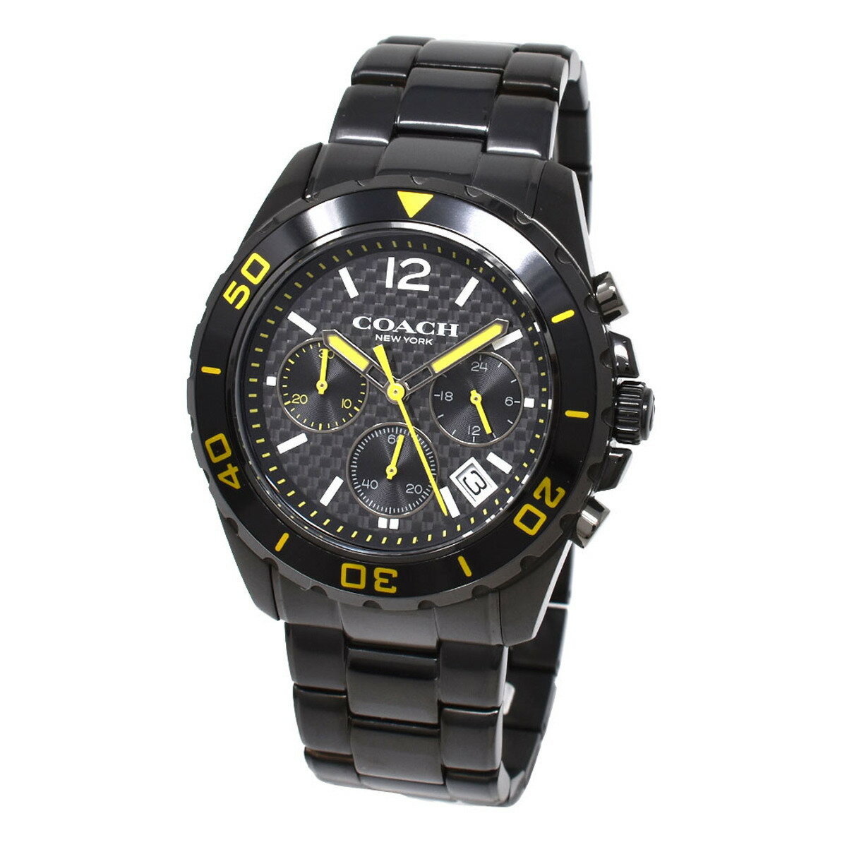 コーチ COACH 腕時計 14602563 KENT ケント アナログ 時計 メンズ ウォッチ ブラック クオーツ 海外正規品
