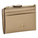 コーチファクトリー COACH FACTORY コインケース 小銭入れ キーリング付き マルチケース 88250 IMTAU レディース トープ ベージュ