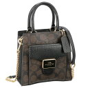 コーチファクトリー COACH FACTORY バッグ 2WAYバッグ 斜めがけ 肩掛け ショルダーバッグ C7228 IMAA8 レディース ダークブラウン+ブラック