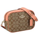 コーチファクトリー COACH FACTORY バッグ 斜めがけ ショルダーバッグ CA547 IMVH0 レディース ブラウン系+ライトコーラル