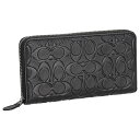 コーチファクトリー COACH FACTORY アウトレット 財布 長財布 ラウンドファスナー長財布 小銭入れ付き CE551 QB BK レディース メンズ ...