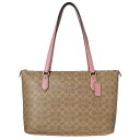 コーチ ファクトリー アウトレット COACH FACTORY バッグ トートバッグ ショルダーバッグ CW381 IMXB0 レディース カーキ+ピンクペタル