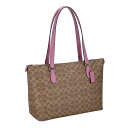 コーチ ファクトリー アウトレット COACH FACTORY ギャラリー バッグ トートバッグ CW381 IMXVS レディース ブラウン+ピンク系