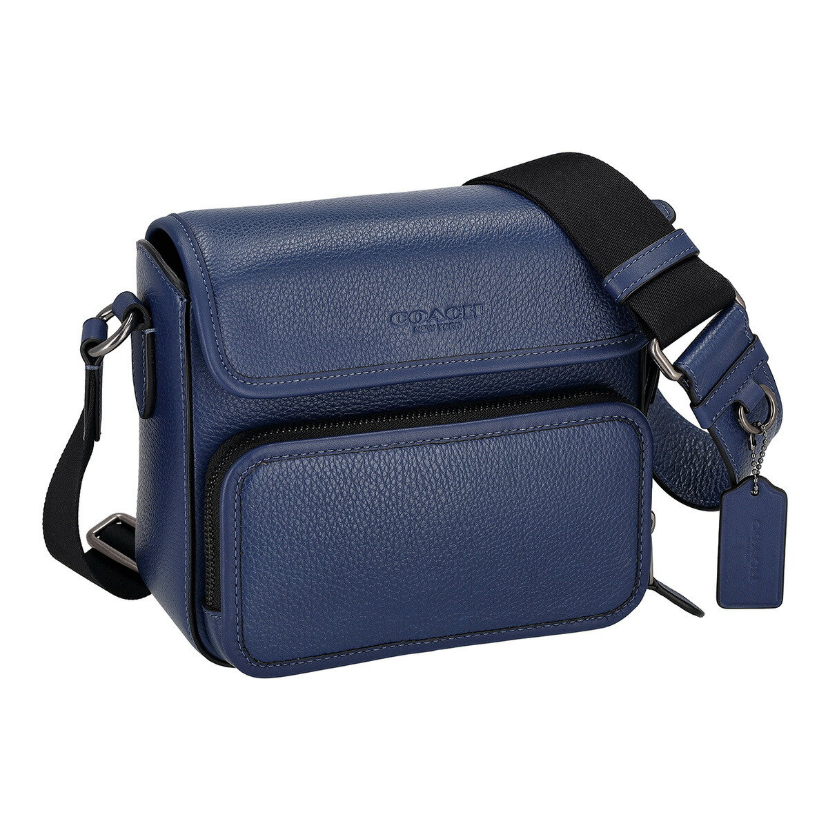 COACH(コーチ)メンズ メッセンジャーバッグ ナイロン×レザー ブルー 楽天市場】コーチ COACH メンズ(ブランドコーチ・カラーブルー