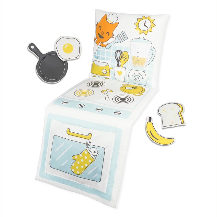 サゴサゴ Sago Sago サゴミニ Sago Mini プレイセット ピロープレイセット キッチン 6045671 おままごと おもちゃ クッション キッズ...