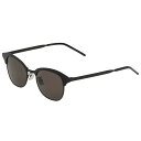 サンローラン SAINT LAURENT サングラス UVカット SL 356 METAL-002 アイウェア ウェリントン レディース メンズ ブラック+ブラ...