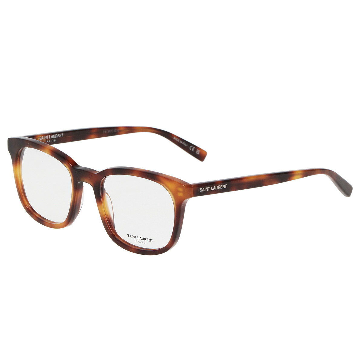 サンローラン SAINT LAURENT メガネ フレーム オプティカルフレーム 眼鏡 メガネフレームのみ SL 459-003 ウェリントン メンズ ブラウン系