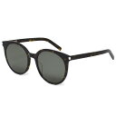 サンローラン SAINT LAURENT サングラス アジアンフィット UVカット SL 566K SLIM 002 メンズ レディース ユニセックス ハバナ+...