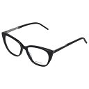 サンローラン SAINT LAURENT メガネ フレーム オプティカルフレーム 眼鏡 メガネフレームのみ SL M72-001 バタフライ レディース ブラッ...