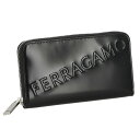 フェラガモ Ferragamo 財布 長財布 ラウンドファスナー長財布 小銭入れ付き 661212 764219 ロゴ NER ブラック