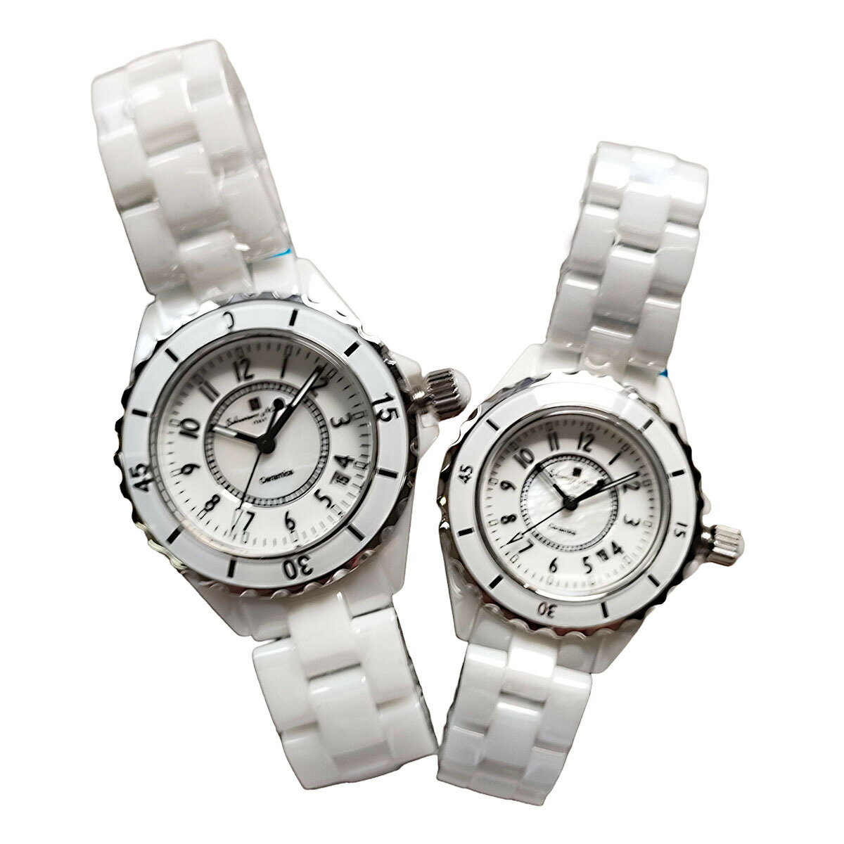 【ペアセット価格】サルバトーレマーラ Salvatore Marra 腕時計 2本セット SM23103 SM25151 WHA クオーツ メンズ レディース ペアウォッチ おそろい ギフト プレゼント