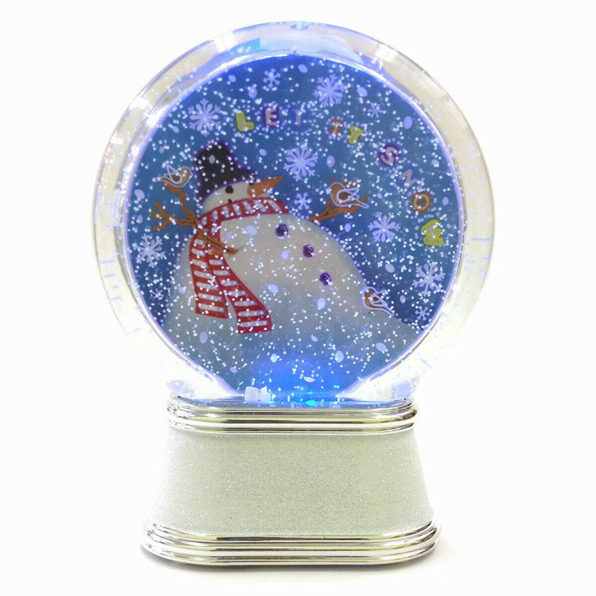 GTS ジーティーエス ライト LEDスノープレート スノーマン GTSX318SN クリスマス 雪だるま 置物 飾り ディスプレイ 雑貨 クリスマスプレゼント ギフト