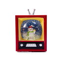 GTS ジーティーエス ミニバディー テレビスノードーム スノーマン XTN426SN クリスマス 置物 飾り ディスプレイ 雑貨 クリスマスプレゼント ギフト 雪だるま