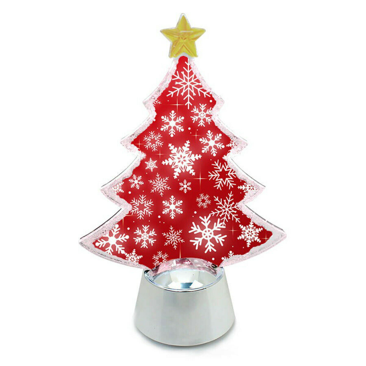 【楽天スーパーSALE対象商品】GTS ジーティーエス フラッシングライト レッドツリー XTN454 クリスマス イルミネーション 雪の結晶 雑貨 小物 置物...