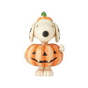ジムショア Jim Shore スヌーピー フィギュア 6002777 ハロウィン パンプキン かぼちゃ 人形 置物 木彫り調フィギュア ピーナッツ