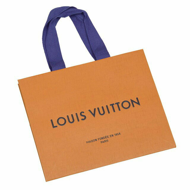ルイ・ヴィトン LOUIS VUITTON ショップ袋 ショッパー 1枚 Aセット オレンジ 手持ちつきショップ袋 サブバッグ ラッピング ギフトバッグ ブランド 通販 活用 使い道 紙袋 収納 再利用 リメイクバッグ ハンドメイド クラフト 意味 10代 20代 30代 40代 50代 60代