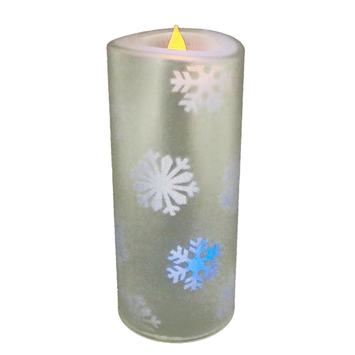 【楽天スーパーSALE対象商品】ジーティーエス GTS LEDキャンドル L スノーフレーク クリスマス GTS909 オーナメント Xmas 置物 飾り ディ...