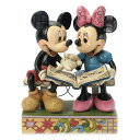 ジムショア Jim Shore ディズニー トラディション Disney Traditions ミッキー&ミニー 85周年アニバーサリーモデル フィギュア 置物...