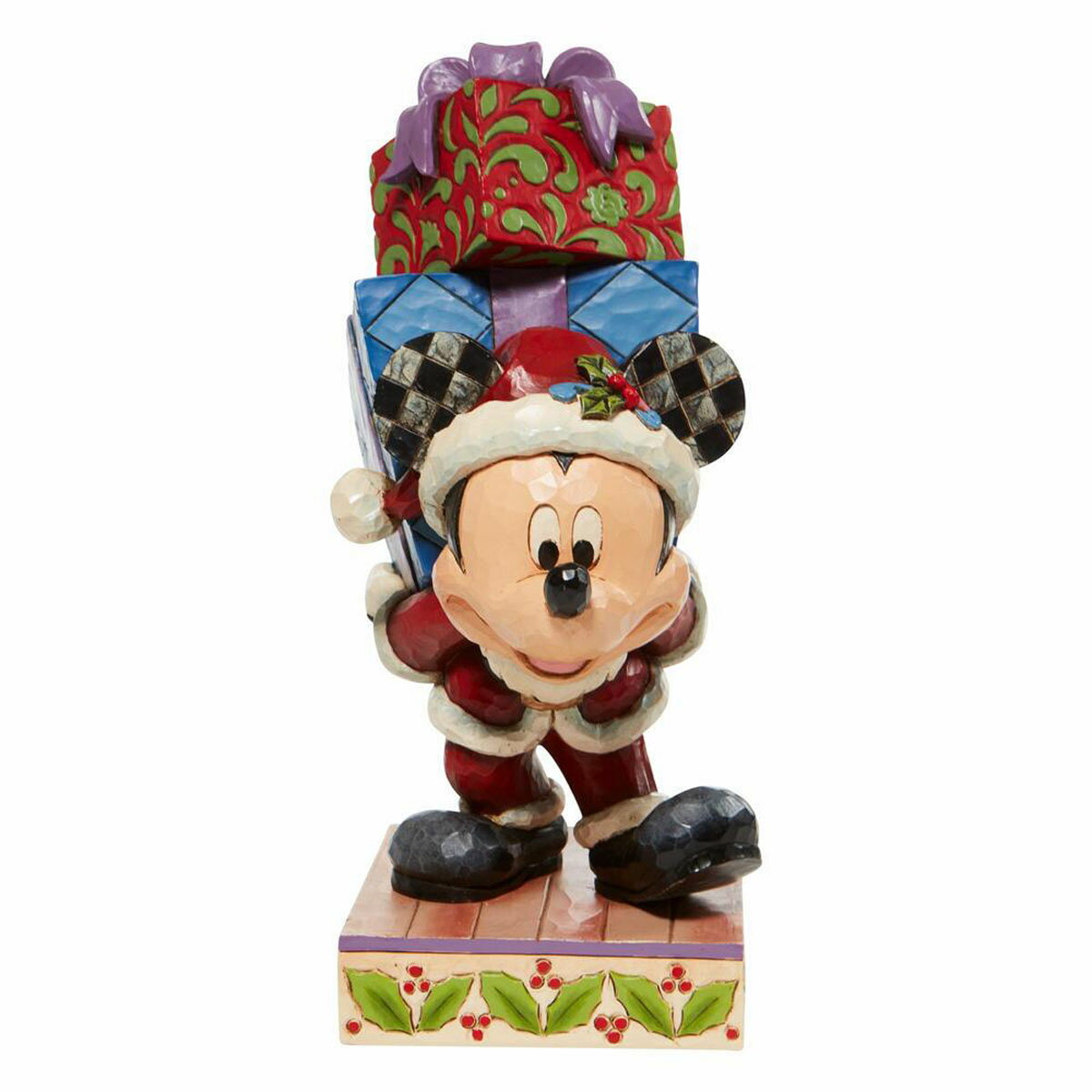 ジムショア Jim Shore ディズニー トラディション Disney Traditions ミッキー クリスマスギフト フィギュア 置物 人形 6008978 クリスマス インテリア