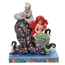 ジムショア Jim Shore ディズニー トラディション Disney Traditions アリエル&ウルスラ フィギュア 置物 人形 6010094 リト...