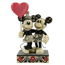 ジムショア Jim Shore ディズニー トラディション Disney Traditions ミッキー&ミニー ハート フィギュア 置物 人形 6010106...