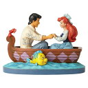 ジム ショア Jim Shore ディズニートラディション Disney Traditions アリエル&エリック王子 ボート フィギュア 置物 人形 4055...