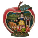 ジム ショア Jim Shore ディズニートラディション Disney Traditions 白雪姫 アップル シーン フィギュア 置物 人形 6010881...