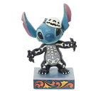 ジム ショア Jim Shore ディズニー トラディション Disney Traditions ハロウィン スティッチ スケルトン 置物 フィギュア 人形 6...