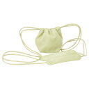 ジルサンダー Jil Sander 巾着 ショルダーバッグ ミニバッグ J55WG0002 P5107 330 DUMPLING DRAWSTRING MINI ドローストリング ミニ クロスボディ 斜めがけバッグ レディース ペールグリーン