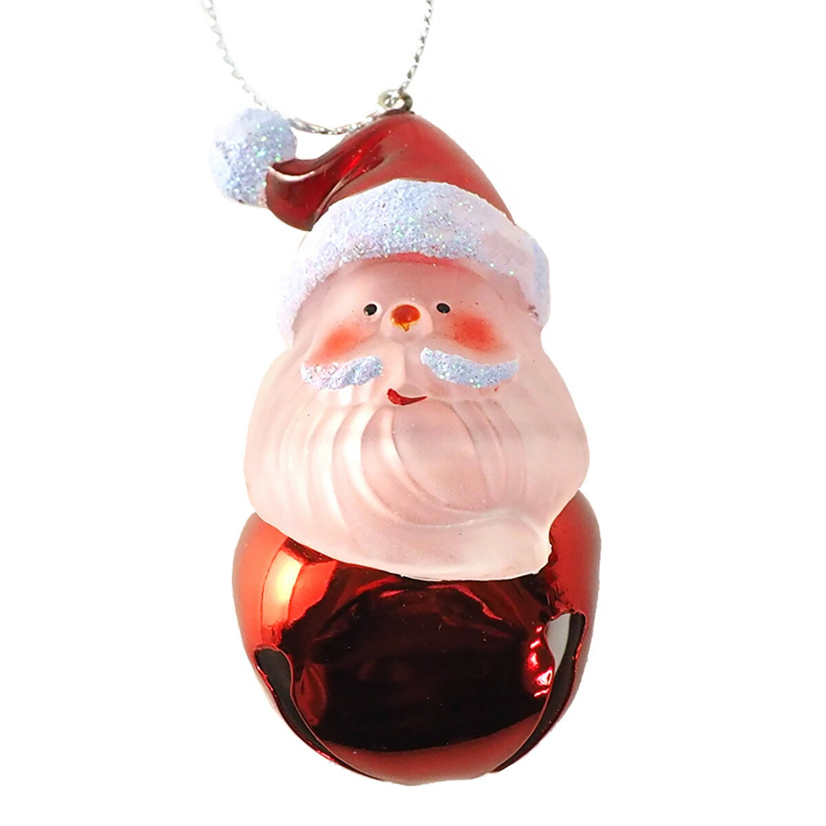 ジーティーエス GTS サンタ ベルオーナメント レッド 6個セット 飾り 雑貨 FUX604RD サンタクロース インテリア クリスマス