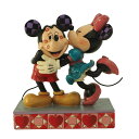 ジム ショア Jim Shore ディズニー トラディション Disney Traditions ミッキー&ミニー キスマーク 置物 フィギュア 人形 6016...