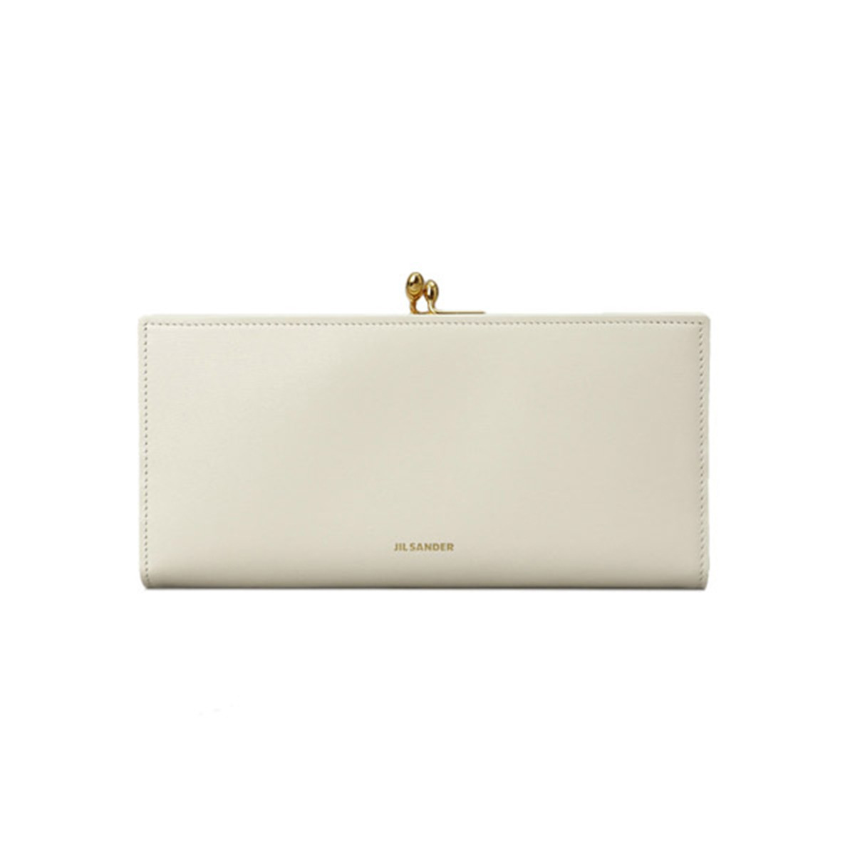 ジルサンダー Jil Sander 財布 長財布 小銭入れ付き J07UI0014 P4840 106 GOJI PURSE MEDIUM レディース アイボリ...