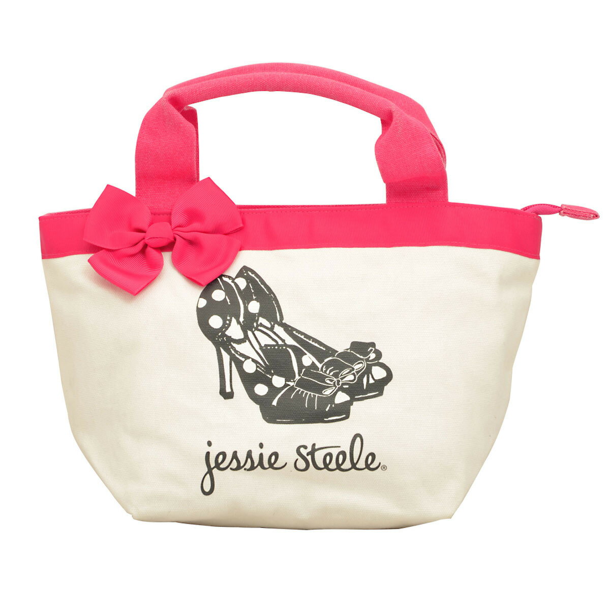 【※アウトレット※】ジェシースティール Jessie Steele バッグ リボン トートバッグ ハンドバッグ JS-BA-D Goodie Two Shoes ハイヒール