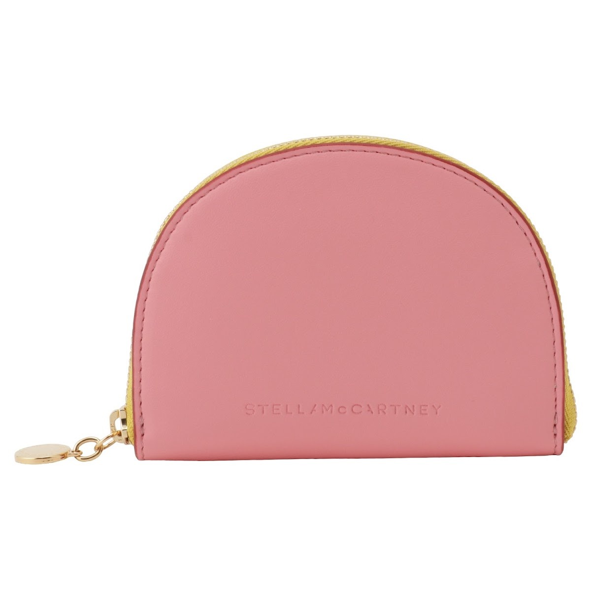 ステラ ステラマッカートニー STELLA McCARTNEY コインケース 小銭入れ カードケース 700258 W8857 6601 bwst00049l Card Holder Tricolor Eco Alter ハーフムーン型 Bellini Rose ピンク系