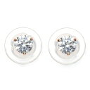 スワロフスキー SWAROVSKI ピアス アクセサリー 5112156 ソリティア ピアス Solitaire Pierced Earrings ローズゴールド+クリスタル