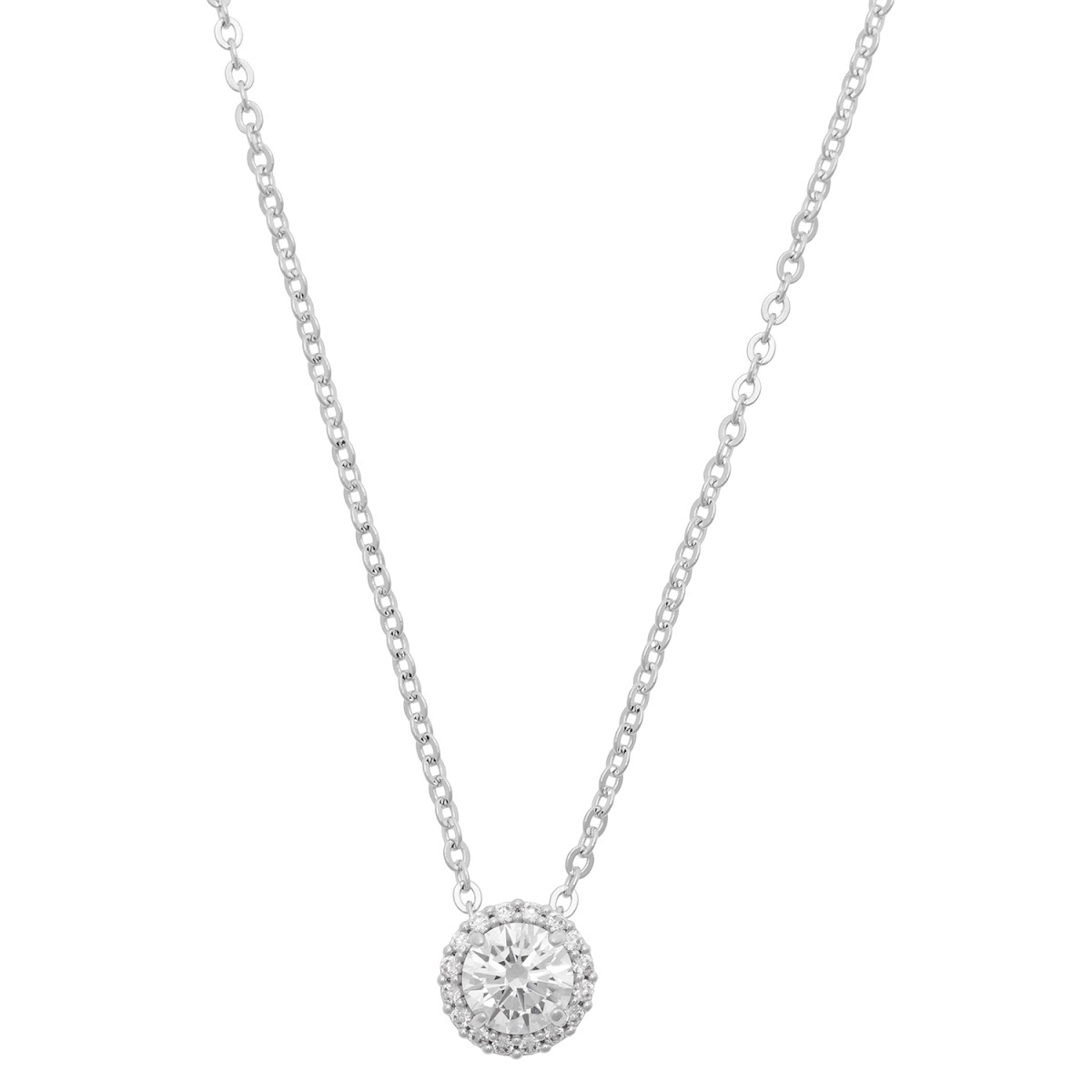 スワロフスキー SWAROVSKI ネックレス ペンダント アクセサリー 5567931 アンジェリック ラウンド Angelic Round シルバー＋クリア