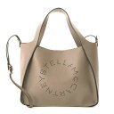 ステラマッカートニー STELLA McCARTHNEY バッグ 513860 W8542 2800 STELLA LOGO ステラ ロゴ ポーチ付き 2way トートバッグ 斜めがけバッグ ショルダーバッグ MOSS グレージュ系