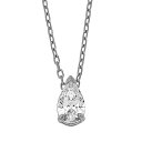 スワロフスキー SWAROVSKI ネックレス ピアス セット 5569174 ペンダント アクセサリー ATTRACT PEAR アトラクト ペア シルバー
