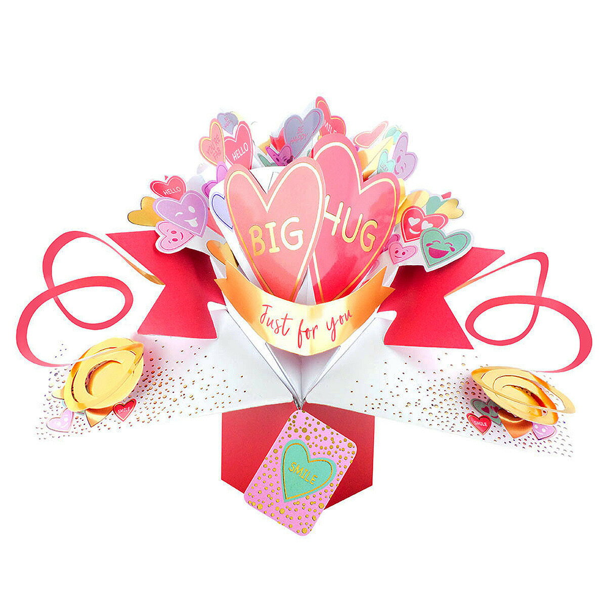 【楽天スーパーSALE対象商品】セカンドネイチャー SECOND NATURE ポップアップカード グリーティングカード ラブハートスイーツ POP218 BI...