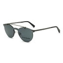ゼニア ZEGNA サングラス ノーズパッド UVカット アイウェア フォックス EZ0069/S 20A 00 メンズ レディース ユニセックス ガンメタル+...