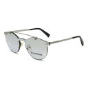 ゼニア ZEGNA サングラス ノーズパッド UVカット アイウェア フォックス EZ0069/S 20C 00 メンズ レディース ユニセックス シルバー+グ...