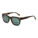 ゼニア ZEGNA サングラス アジアンフィット UVカット アイウェア ボストン EZ0101-F/S 52A 54 メンズ ハバナ+グリーン