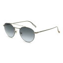 ゼニア ZEGNA サングラス ノーズパッド UVカット アイウェア ウェリントン EZ0140/S 12B 52 メンズ ガンメタル+ネイビーグレーグラデーシ...