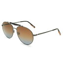 ゼニア ZEGNA サングラス アイウェア ノーズパッド UVカット EZ0154-F/S 12F 62 ラウンド型 アビエーター型 メンズ レディース ユニセ...