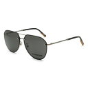 ゼニア ZEGNA サングラス アイウェア ノーズパッド UVカット EZ0179-D/S 08C 63 アビエーター型 メンズ レディース ユニセックス ガン...